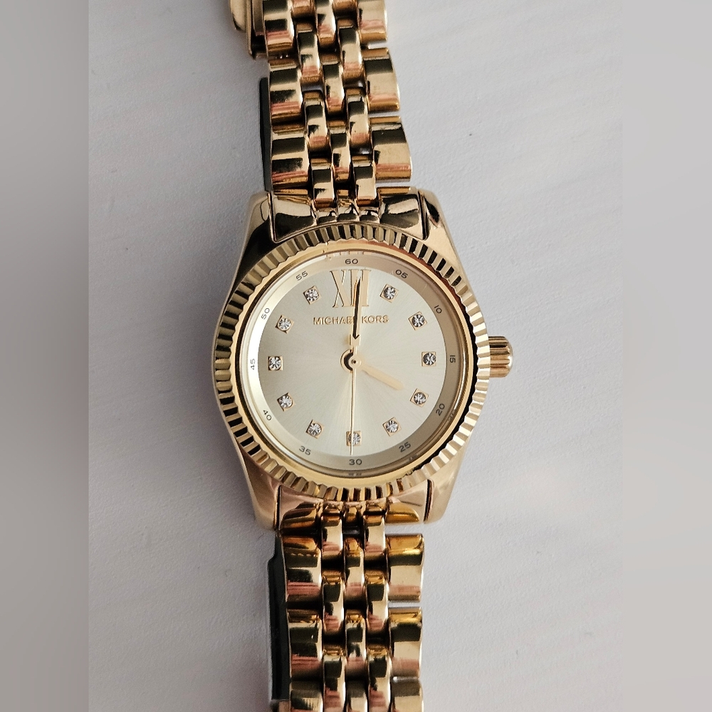 Michael Kors Gold-Tone Watch – Petite / Small Wrist